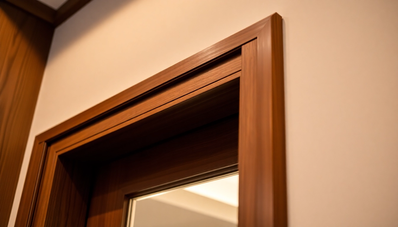Finish trim enhances interior aesthetics with precise woodwork and smooth detailing for a polished look.